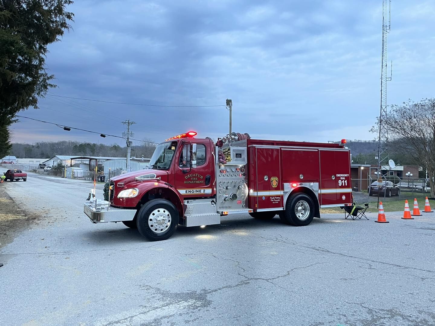 Crews work to fix gas main break in Decatur